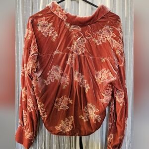 Velvet shirt XS